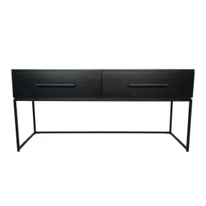 Manly Console Table Black by OneWorld Collection, a Console Table for sale on Style Sourcebook