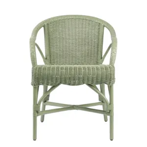 Belle Rattan Armchair Green - Outdoor Undercover by OneWorld Collection, a Chairs for sale on Style Sourcebook