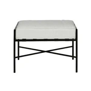 Sheffield Iron Ottoman -Outdoor by OneWorld Collection, a Ottomans for sale on Style Sourcebook