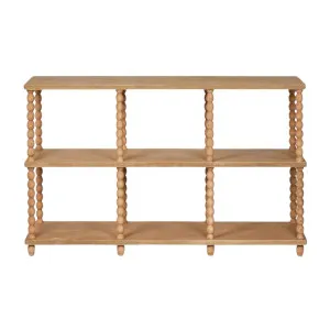 Bobbin Oak Console Natural 140cm by OneWorld Collection, a Console Table for sale on Style Sourcebook