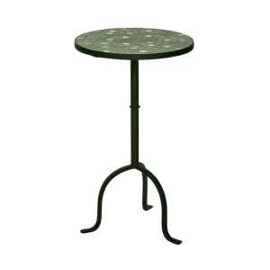 Mosaic Occasional Table Green by OneWorld Collection, a Side Table for sale on Style Sourcebook