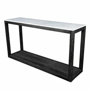 Denver Marble Console Black by OneWorld Collection, a Console Table for sale on Style Sourcebook
