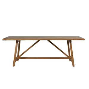 Varro OAK Dining Table 220cm by OneWorld Collection, a Dining Tables for sale on Style Sourcebook