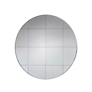 Boxley Round Mirror Silver by OneWorld Collection, a Mirrors for sale on Style Sourcebook