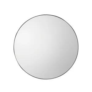 Bowie Round Mirror Black by OneWorld Collection, a Mirrors for sale on Style Sourcebook