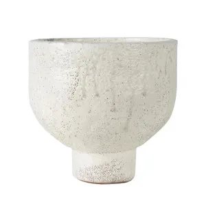 Bolero Vessel Small White by OneWorld Collection, a Decor for sale on Style Sourcebook