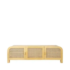 Grace Entertainment Unit Natural by OneWorld Collection, a Entertainment Units & TV Stands for sale on Style Sourcebook