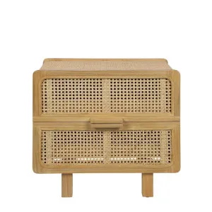 Hayme Bedside Table Natural by OneWorld Collection, a Bedside Tables for sale on Style Sourcebook