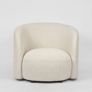 Plume Occasional Chair Vanilla Boucle by OneWorld Collection, a Chairs for sale on Style Sourcebook
