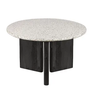 Bonnie Terrazzo Dining Table White/Black Base by OneWorld Collection, a Dining Tables for sale on Style Sourcebook
