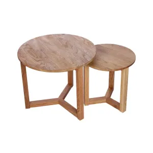 Oslo Set of 2 Side Tables Lacquered Finish by OneWorld Collection, a Side Table for sale on Style Sourcebook
