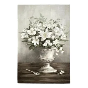Lillies And Daisies Wall Art by OneWorld Collection, a Artwork & Wall Decor for sale on Style Sourcebook