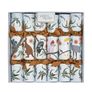 Australian Animal Crackers (Box of 6) by OneWorld Collection, a Christmas for sale on Style Sourcebook