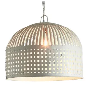 Esch Ceiling Pendant Large White by OneWorld Collection, a Pendant Lighting for sale on Style Sourcebook