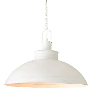 Sheldon Ceiling Pendant White by OneWorld Collection, a Pendant Lighting for sale on Style Sourcebook