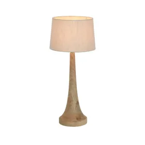 Lancia Table Lamp Base Small Light Natural by OneWorld Collection, a Table & Bedside Lamps for sale on Style Sourcebook