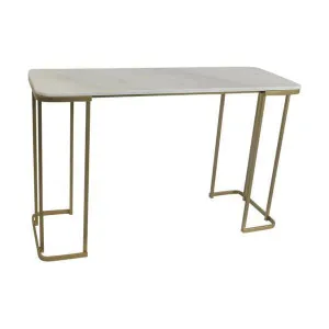Ant Brass & Marble Console by OneWorld Collection, a Console Table for sale on Style Sourcebook