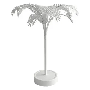 Azalea Table Lamp in White by OneWorld Collection, a Table & Bedside Lamps for sale on Style Sourcebook