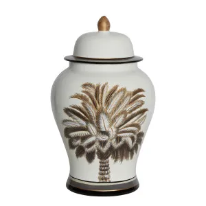 Montane Porcelain Ginger Jar Large by OneWorld Collection, a Vases & Jars for sale on Style Sourcebook