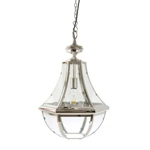Deigo Ceiling Pendant Nickel by OneWorld Collection, a Pendant Lighting for sale on Style Sourcebook