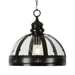 Winston Ceiling Pendant Black by OneWorld Collection, a Pendant Lighting for sale on Style Sourcebook