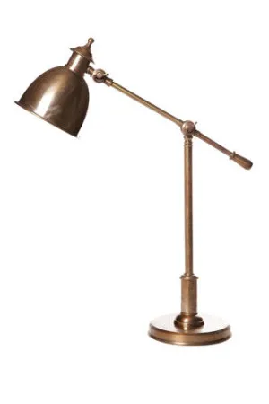 Vermont Desk Lamp Antique Brass by OneWorld Collection, a Table & Bedside Lamps for sale on Style Sourcebook