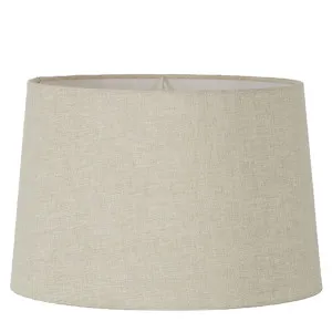 Linen Drum Lamp Shade XXL Light Natural by OneWorld Collection, a Lamp Shades for sale on Style Sourcebook