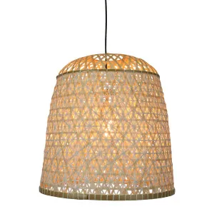 Billy Ceiling Pendant Shade White Medium by OneWorld Collection, a Pendant Lighting for sale on Style Sourcebook