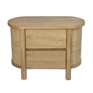 Coolum Bedside Table Natural by OneWorld Collection, a Bedside Tables for sale on Style Sourcebook