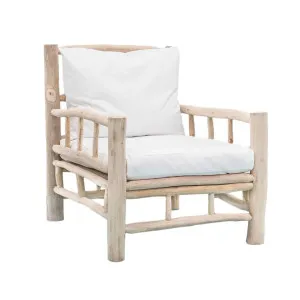 Bermuda Armchair with Cushion - Outdoor Under-Cover by OneWorld Collection, a Chairs for sale on Style Sourcebook