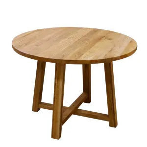 Denver Oak Dining Table 110CM by OneWorld Collection, a Dining Tables for sale on Style Sourcebook