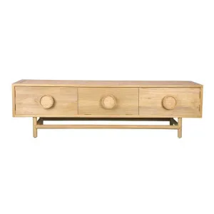 Rondo Entertainment Unit Natural by OneWorld Collection, a Entertainment Units & TV Stands for sale on Style Sourcebook