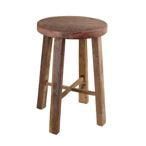 Round Stool Natural Standard Size by OneWorld Collection, a Side Table for sale on Style Sourcebook