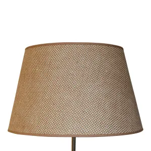 Drum 50Cm/19In Natural Jute Shade by OneWorld Collection, a Christmas for sale on Style Sourcebook