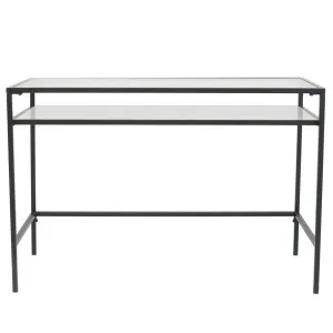 Denver Glass and Marble Look Desk by OneWorld Collection, a Desks for sale on Style Sourcebook