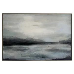 Misty Morning Canvass Framed Wall Art by OneWorld Collection, a Artwork & Wall Decor for sale on Style Sourcebook