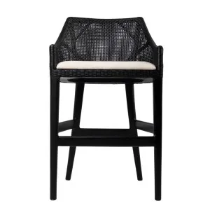 Charlotte Rattan Counter Stool by OneWorld Collection, a Bar Stools for sale on Style Sourcebook