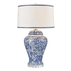 Anthea Ceramic Table Lamp W/ Shade by OneWorld Collection, a Table & Bedside Lamps for sale on Style Sourcebook