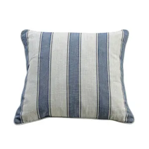 55CM Cushion Blue Sky Stripe by OneWorld Collection, a Cushions, Decorative Pillows for sale on Style Sourcebook