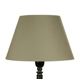 Tapered Drum 47Cm/19In Taupe Shade by OneWorld Collection, a Lamp Shades for sale on Style Sourcebook