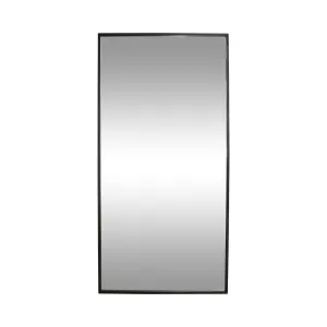 Tall Black Framed Leaning/Wall Mirror by OneWorld Collection, a Mirrors for sale on Style Sourcebook