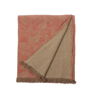 Fig Tree Throw Rose Dawn by Florabelle Living, a Throws for sale on Style Sourcebook