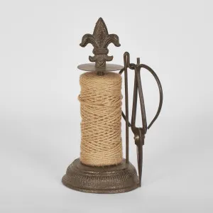 Fleur De Lys String Holder by Florabelle Living, a Statues & Ornaments for sale on Style Sourcebook