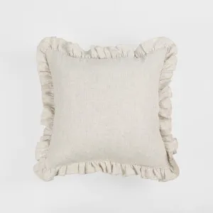 Cushion - Poppy 50x50cm Natural by Florabelle Living, a Cushions, Decorative Pillows for sale on Style Sourcebook