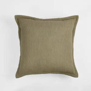 Cushion - Eden 50x50cm Olive by Florabelle Living, a Cushions, Decorative Pillows for sale on Style Sourcebook