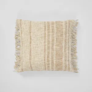 Cushion - Archer 50x50cm Natural/Mustard by Florabelle Living, a Cushions, Decorative Pillows for sale on Style Sourcebook