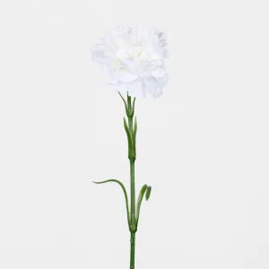 Real Touch Carnation Stem White by Florabelle Living, a Plants for sale on Style Sourcebook