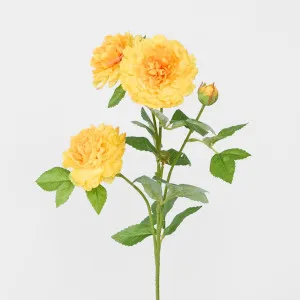 Peony Spray With 3 Heads Yellow by Florabelle Living, a Plants for sale on Style Sourcebook