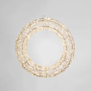 Stellar Light Up Wreath 50cm by Florabelle Living, a Christmas for sale on Style Sourcebook