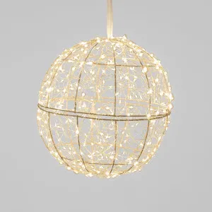 Celestial Light Up Ball 30cm by Florabelle Living, a Christmas for sale on Style Sourcebook